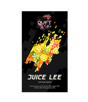Табак Duft All-ln - Juice Lee (Лимон Леденцы) 