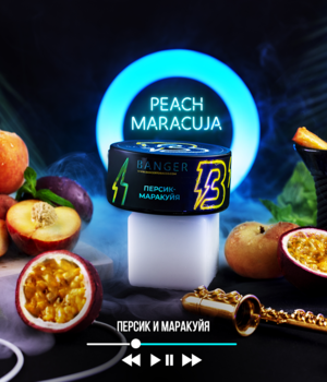 Табак Banger - Peach Maracuja (Персик Маракуйя)