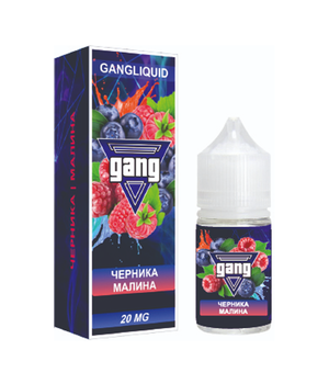 Жидкость GANG Salt - Черника Малина 