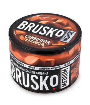 Бестабачная смесь Brusko Medium - Сливочная Карамель