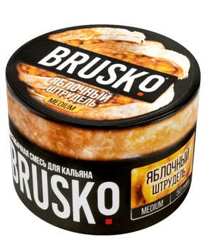Бестабачная смесь Brusko Medium - Яблочный Штрудель