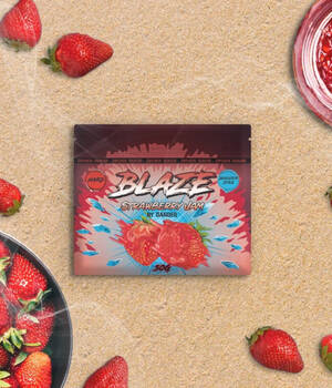 Бестабачная смесь Blaze Mix - Strawberry Jam (Клубничное Варенье) 