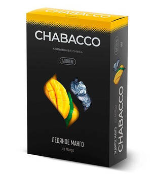 Бестабачная смесь Chabacco - Ice Mango (Ледяное Манго)