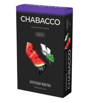 Бестабачная смесь Chabacco - Watermelon Gum (Арбузная Жвачка)