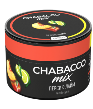 Бестабачная смесь Chabacco MIX - Peach Lime (Персик Лайм)
