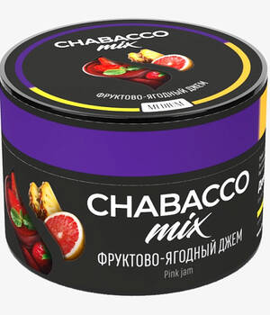 Бестабачная смесь Chabacco MIX - Pink Jam (Фруктово-Ягодный Джем)