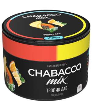 Бестабачная смесь Chabacco MIX - Tropic Love (Цитрус Мята)