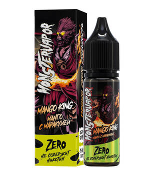 Жидкость MONSTERVAPOR Salt - Mango King (Манго Маракуйя) 