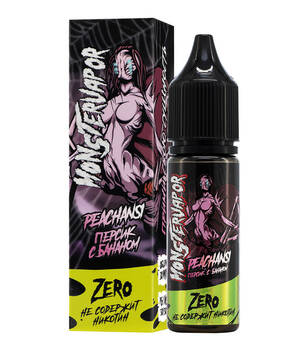 Жидкость MONSTERVAPOR Salt - Peachansi (Персик Банан) 