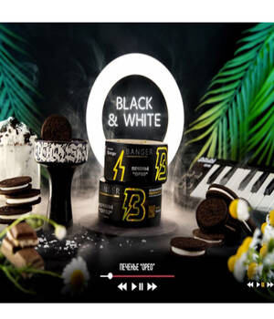 Табак Banger - Black and White (Печенье Орео)