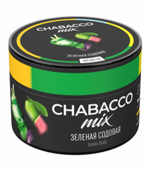 Бестабачная смесь Chabacco MIX - Green Soda (Зелёный напиток)