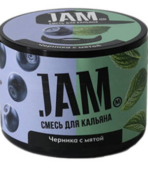Бестабачная смесь JAM - Черника с мятой