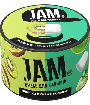 Бестабачная смесь JAM - Жвачка с киви и яблоком
