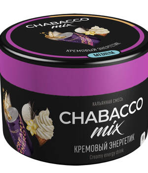 Бестабачная смесь Chabacco MIX - Creamy Energy Drink (Кремовый Энергетик)