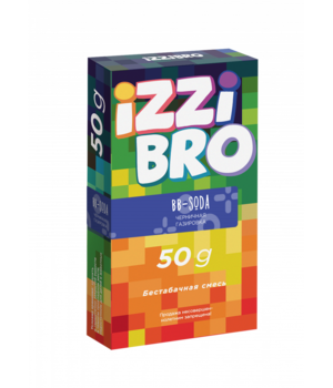 Бестабачная смесь IZZIBRO - BB-Soda (Черничная газировка)