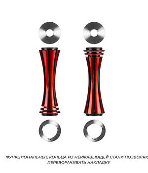 Кальян Alpha hookah X REVERSE - Red black (Красный)