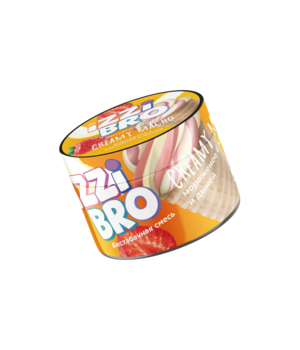 Бестабачная смесь IZZIBRO - Creamy Macho (Мороженое с Клубникой и Дыней)