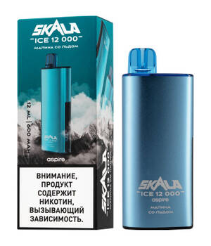 ОЭС SKALA ICE - Малина со Льдом до 12000 затяжек