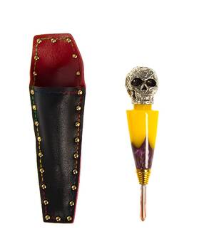 Шило для табака Scull2 Silver