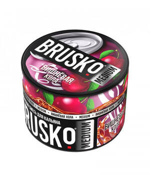 Бестабачная смесь Brusko Medium - Вишневая кола