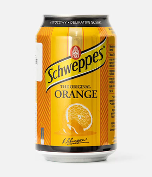 Напиток б/а "Schweppes Orange" 0,33л ж/б