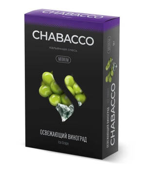 Бестабачная смесь Chabacco - Ice Grape (Ледяной Виноград)
