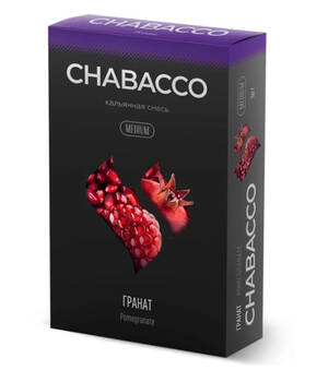 Бестабачная смесь Chabacco - Pomegranate (Гранат)