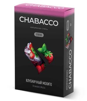 Бестабачная смесь Chabacco - Strawberry Mojito (Клубничный Мохито)