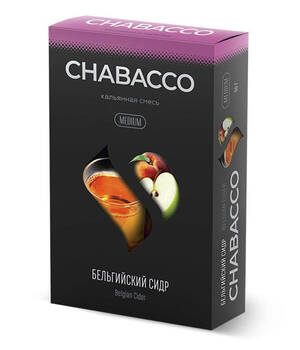Бестабачная смесь Chabacco - Belgian Cider (Бельгийский Сидр)